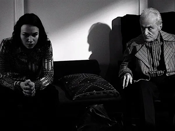 Ismenia Mendes and David Patrick Kelly in Adieu Lacan 3