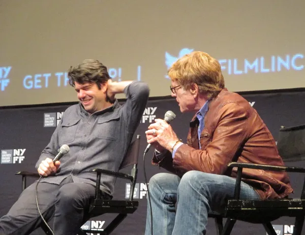 JC Chandor and Robert Redford 2