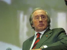 Jackie Stewart listening to Roman Polanski on the recent filming: "I managed to get the same suite in Hôtel de Paris in Monaco."