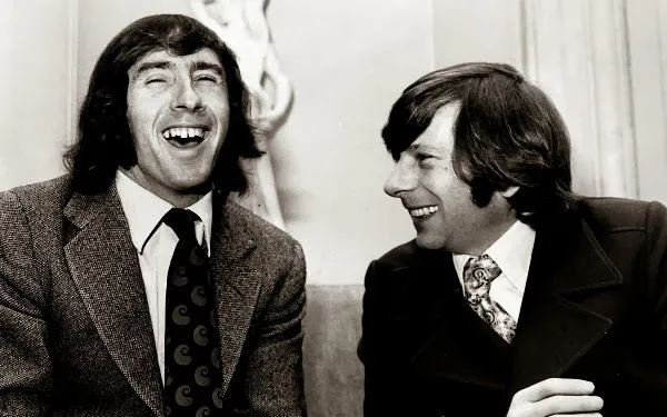 Jackie Stewart and Roman Polanski 1