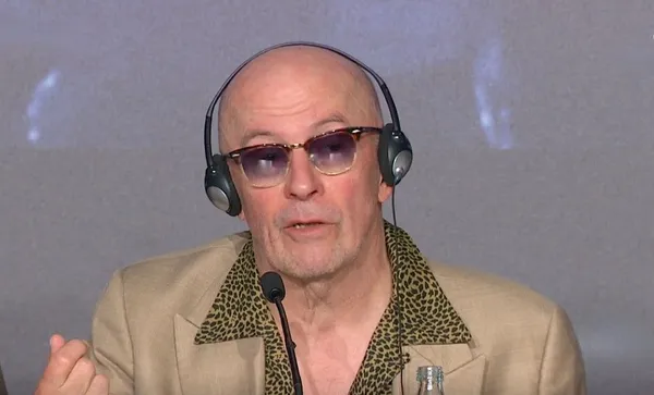 Jacques Audiard at the Cannes Film Festival 2
