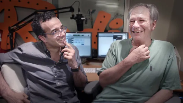 Robert Krulwich with Jad Abumrad