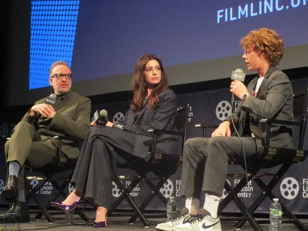 James Gray, Anne Hathaway and Banks Repeta