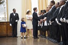 James Marsden and Minka Kelly as The Kennedys in The Butler