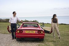 Robert Freegard (James Norton) with Alice Archer (Gemma Arterton) listen to The Cure (Just Like Heaven) and he does a “bad-dance” to George Michael’s Faith.”