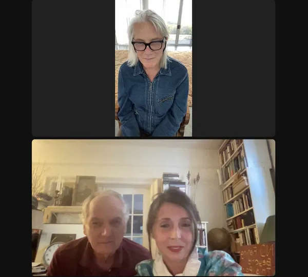 Jamie Nares, Ed Bahlman and Anne-Katrin Titze