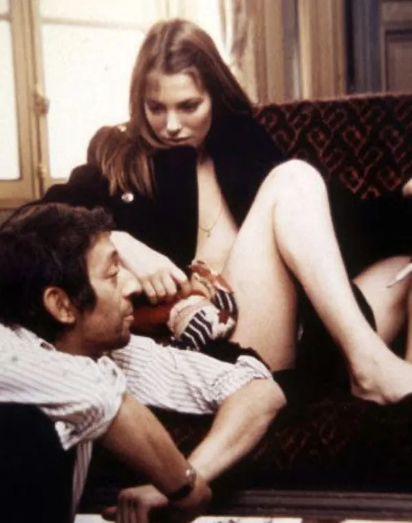 Jane Birkin and Serge Gainsbourg