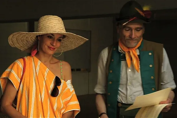 Jeanne Balibar with Pierre Léon