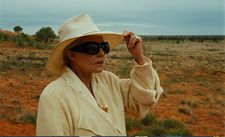 Jeanne Moreau as Edith Farber leads us into a cave in the desert, a dreamworld laboratory, that is as enticing as it is dangerous.