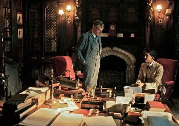 Jeremy Irons with Dev Patel