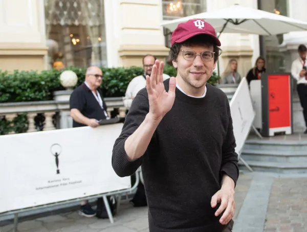 Jesse Eisenberg in Karlovy Vary