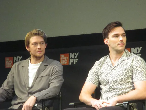 Joe Alwyn and Nicholas Hoult