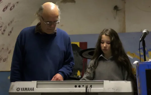 John Leyden with Eliza