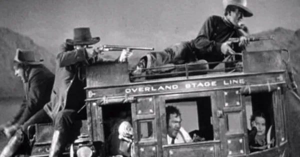 John Wayne in Stagecoach