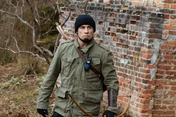 John Travolta in Killing Season, to be presented at Karlovy Vary.