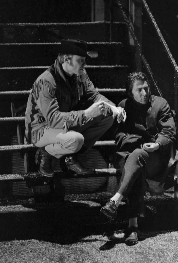 Jon Voight and Dustin Hoffman