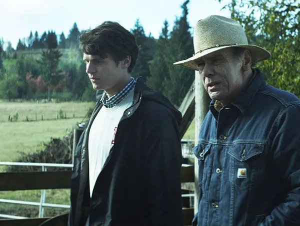 Jonathan Groff and Dean Stockwell