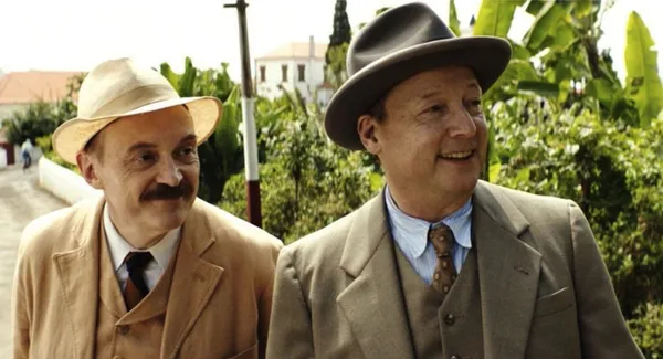 Josef Hader and Matthias Brandt