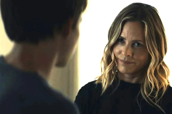 Josh Wiggins and Maria Bello in Giant Little Ones