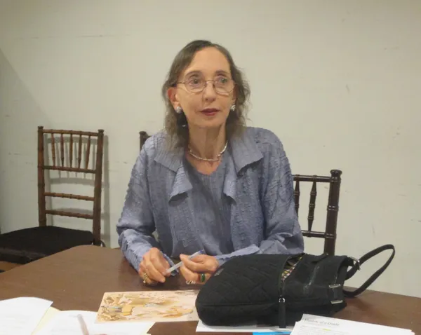Joyce Carol Oates in New York
