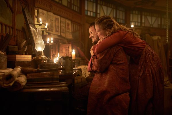 Damon Herriman and Mia Wasikowska in Judy & Punch