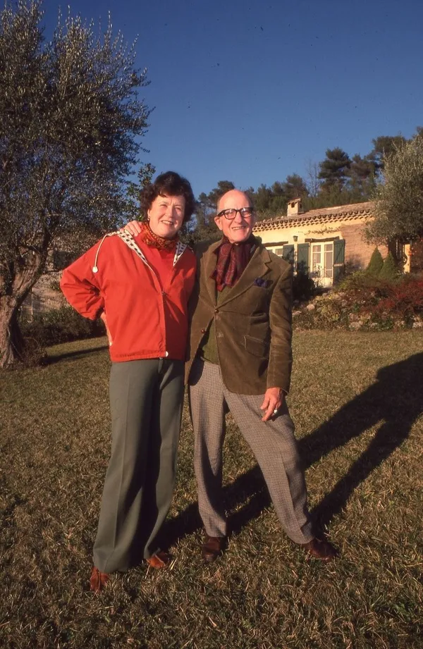 Julia Child and Paul Child
