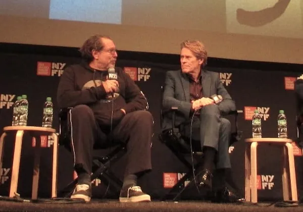 Julian Schnabel and Willem Dafoe