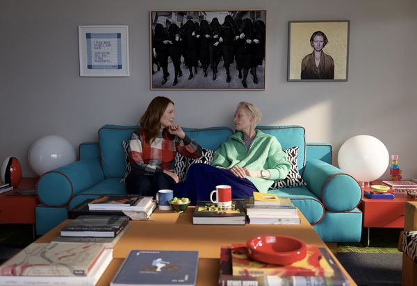 Alessandro Nivola on Pedro Almodóvar’s adaptation of Sigrid Nunez’s The Room Next Door, starring Julianne Moore and Tilda Swinton: “His world is so stylised …