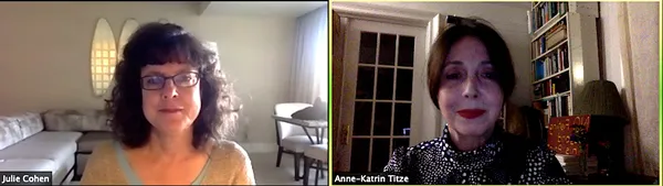 Julie Cohen and Anne-Katrin Titze