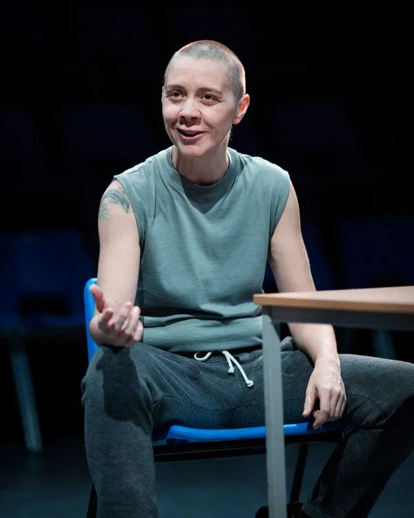 Karen Dunbar as Casca in Julius Caesar