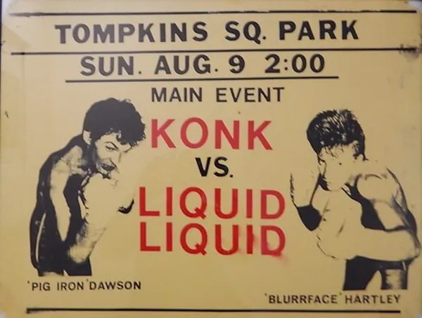 KONK vs. LIQUID LIQUID