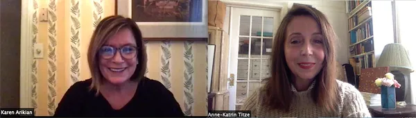 Karen Arikian and Anne-Katrin Titze