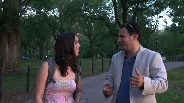 Samantha Elisofon and Brandon Polansky in Keep The Change