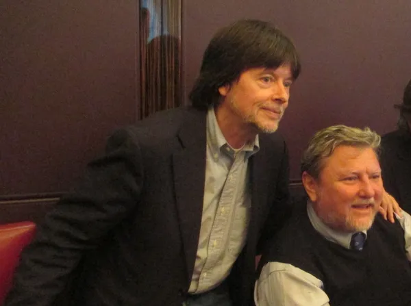 Ken Burns with Artemis Joukowsky