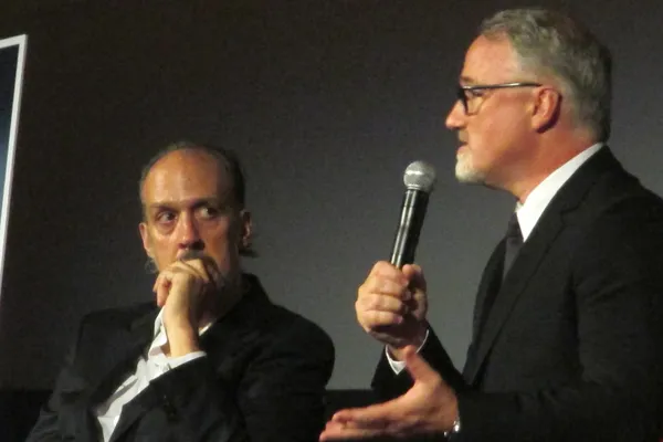 Kent Jones and David Fincher 3