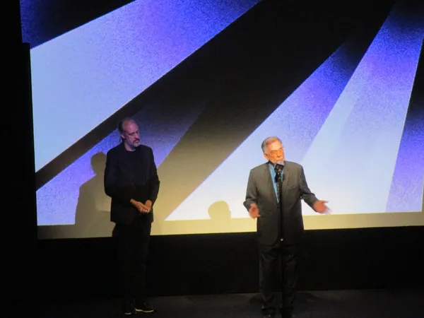 Kent Jones with Francis Ford Coppola