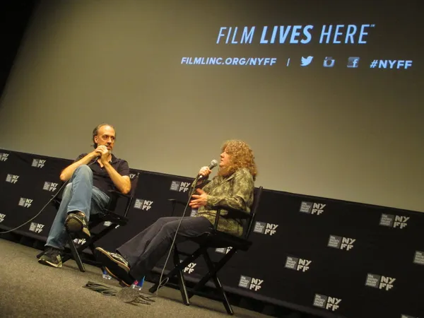 Laura Israel with Kent Jones
