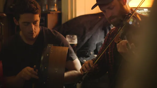Kieran O’Connell with Adam Shapiro