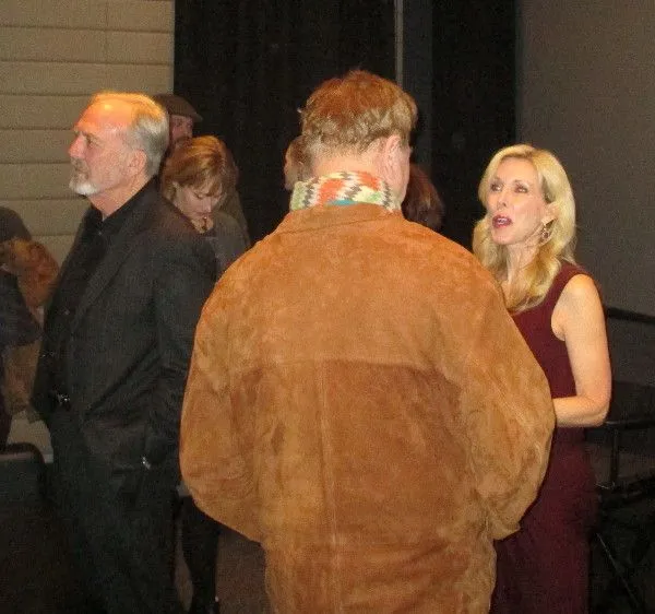 Kim Campbell and James Keach