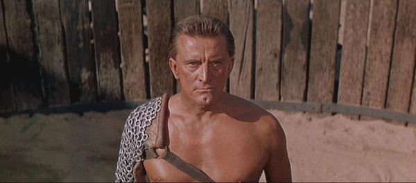 Kirk Douglas as Spartacus