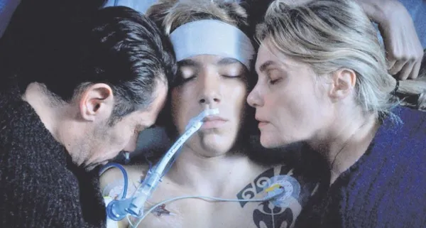 Gabin Verdet, Kool Shen and Emmanuelle Seigner