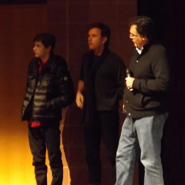 Tye Sheridan, Rodrigo García and Ewan McGregor