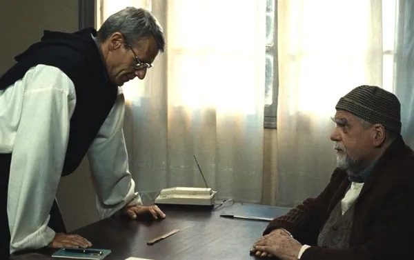 Lambert Wilson and Michael Lonsdale in Of Gods And Men