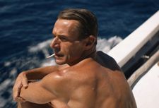 Lambert Wilson as Jacques Cousteau in Jérôme Salle's The Odyssey (L'Odyssée)