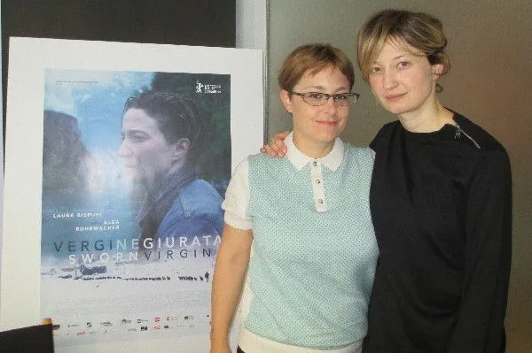  Sworn Virgin (Vergine giurata) director Laura Bispuri with star Alba Rohrwacher