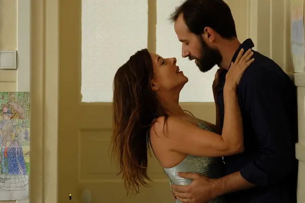 Laure Calamy and Benjamin Lavernhe in My Donkey, My Lover And I