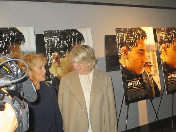 Lauren Hutton and Martha Stewart