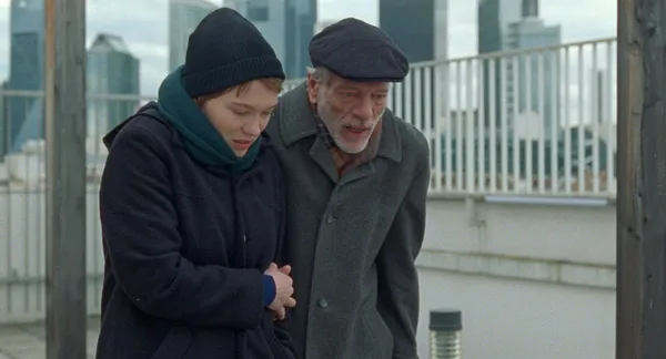 Léa Seydoux and Pascal Greggory in One Fine Morning 2