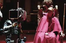 Leon Vitali on the shoes he wore to play the Red Cloak in Eyes Wide Shut: "Much taller [the actor he replaced]! Yeah, yeah, he was! But you see, I lived in the Seventies in London and I had platforms!"