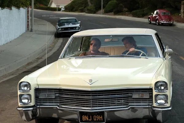 Leonardo DiCaprio and Brad Pitt in Once Upon A Time In Hollywood 2
